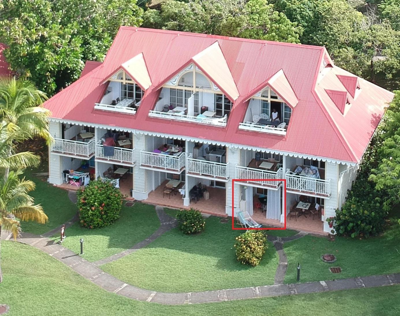 Studio Vue Mer Guadeloupe Sainte-Anne  Exteriör bild